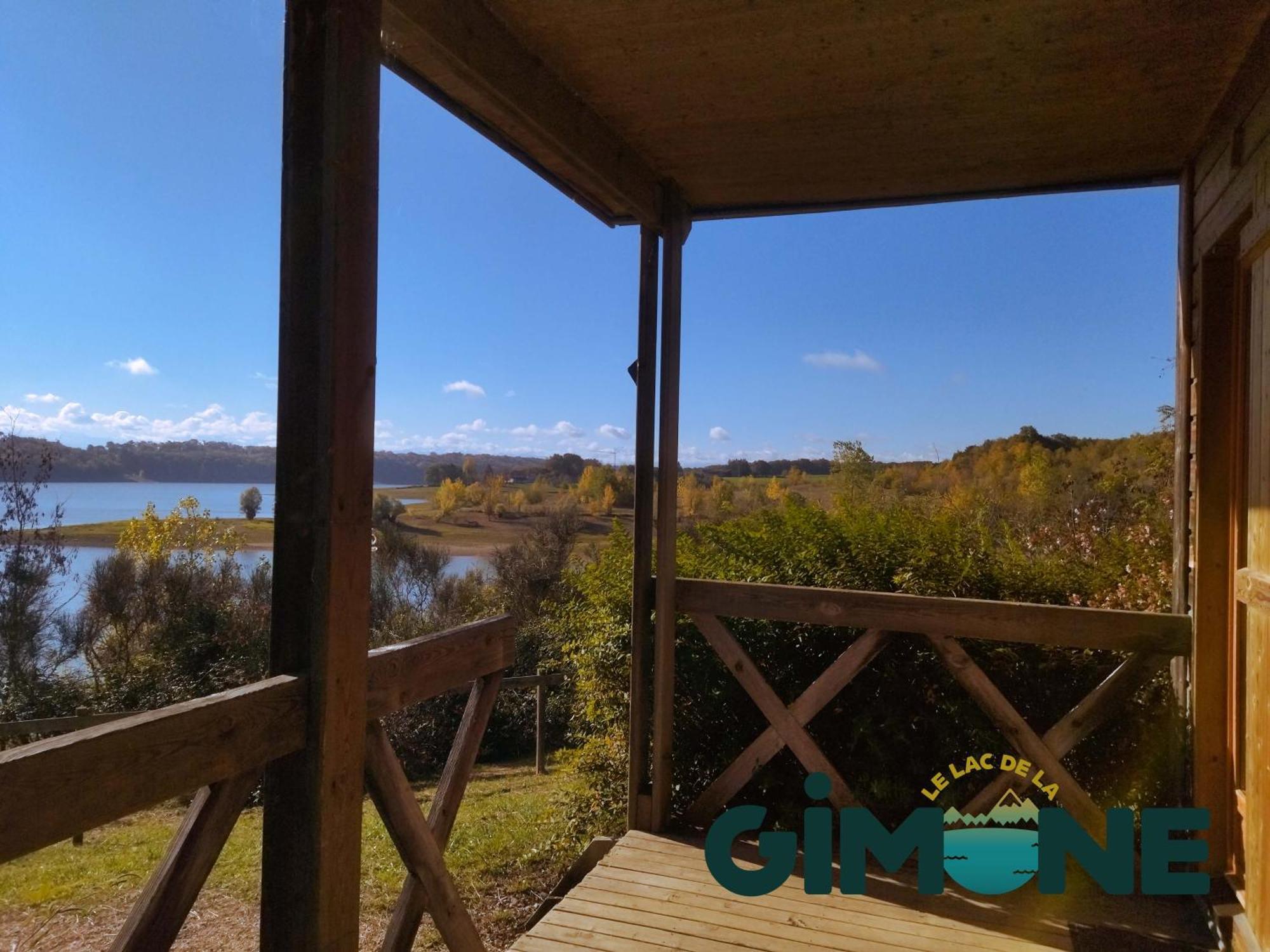 Les Chalets Du Lac De La Gimone Saint-Blancard Eksteriør billede